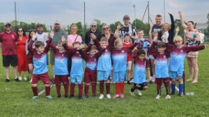 images from St Maelruans FC under8 team